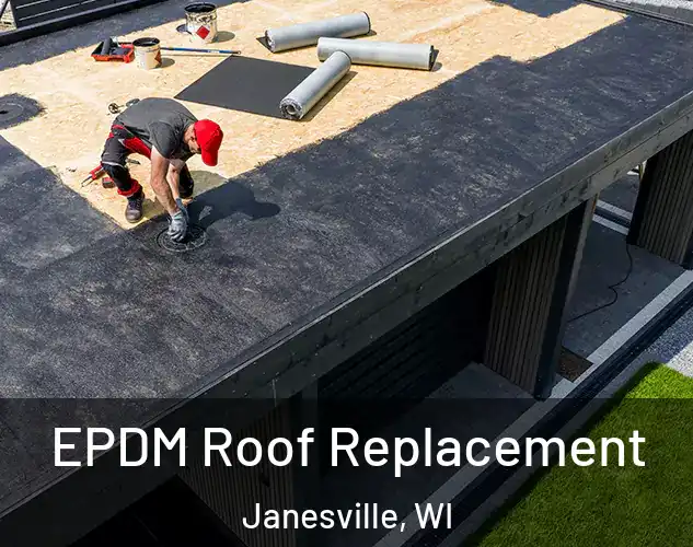  EPDM Roof Replacement Janesville, WI