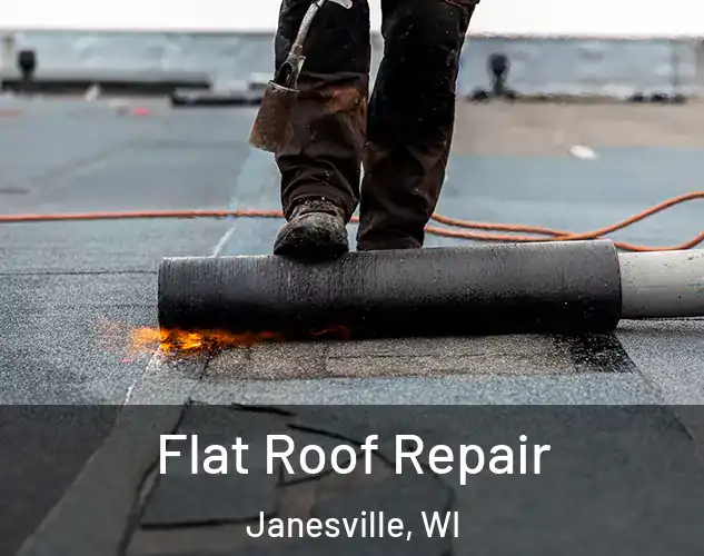  Flat Roof Repair Janesville, WI