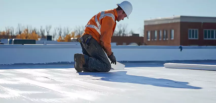 Commercial Roof Coating in Janesville