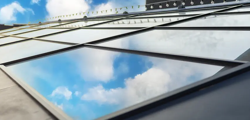 Flat Roof Skylight Installation in Janesville