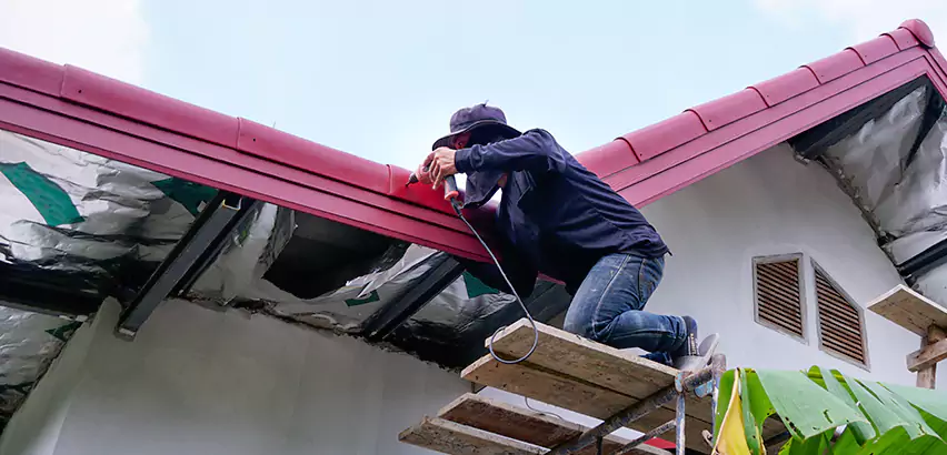 Residential Wind Damage Roof Repair in Janesville