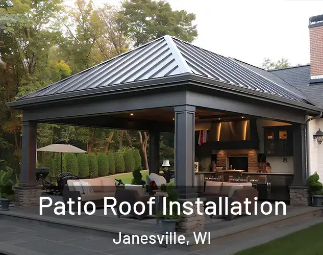  Patio Roof Installation Janesville, WI