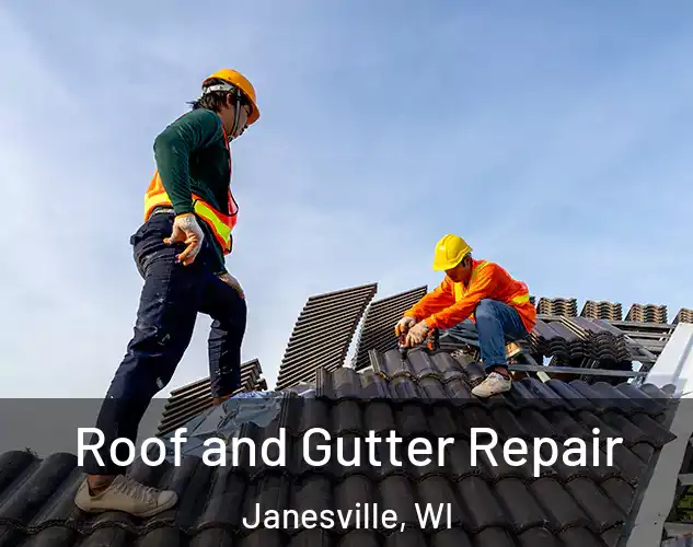  Roof and Gutter Repair Janesville, WI