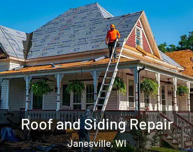  Roof and Siding Repair Janesville, WI