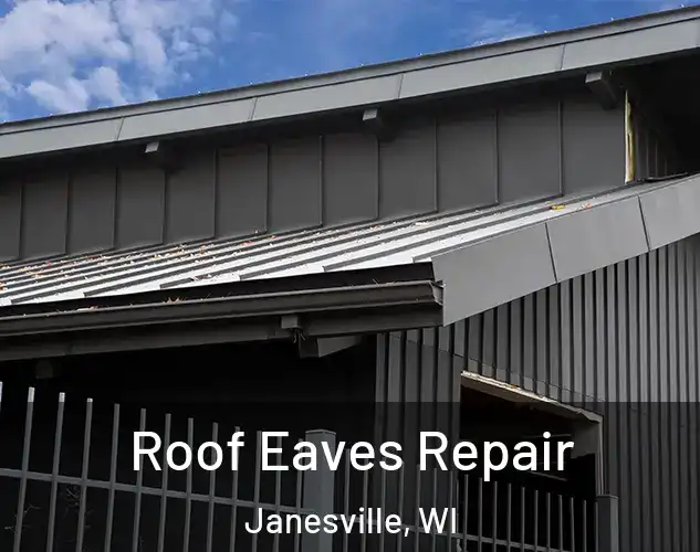  Roof Eaves Repair Janesville, WI