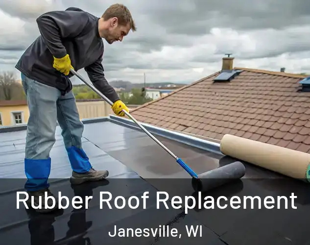  Rubber Roof Replacement Janesville, WI