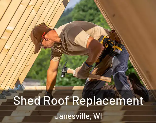 Shed Roof Replacement Janesville, WI