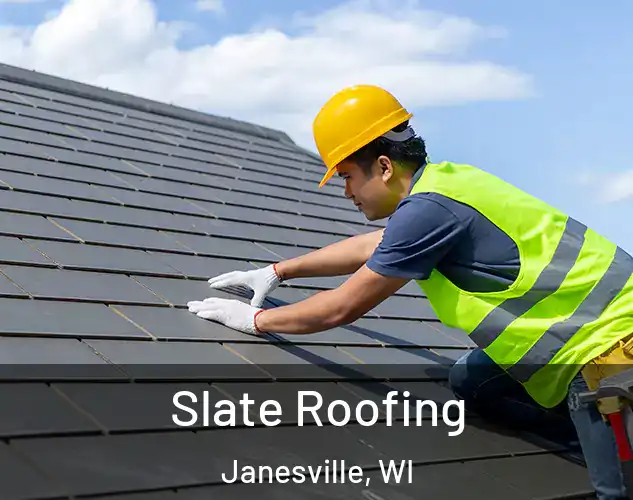  Slate Roofing Janesville, WI